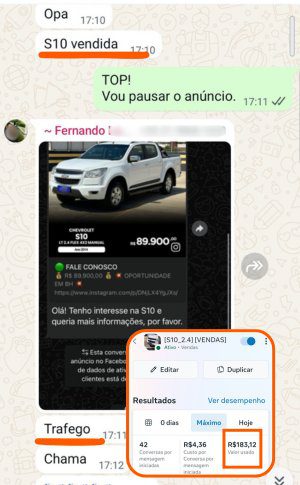 s10 Vendido